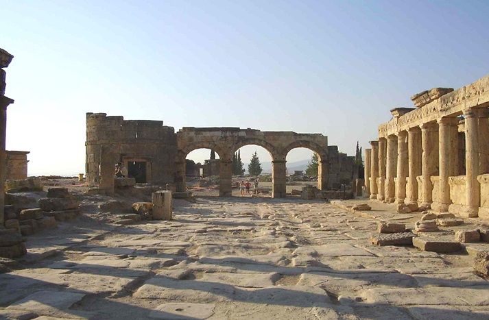 Byzantine city of Hierapolis
