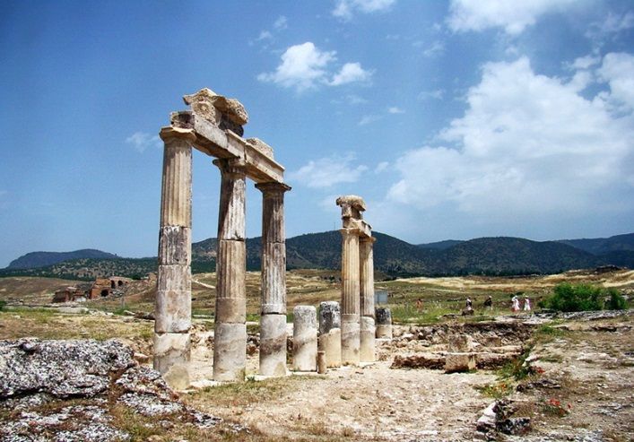 Byzantine city of Hierapolis