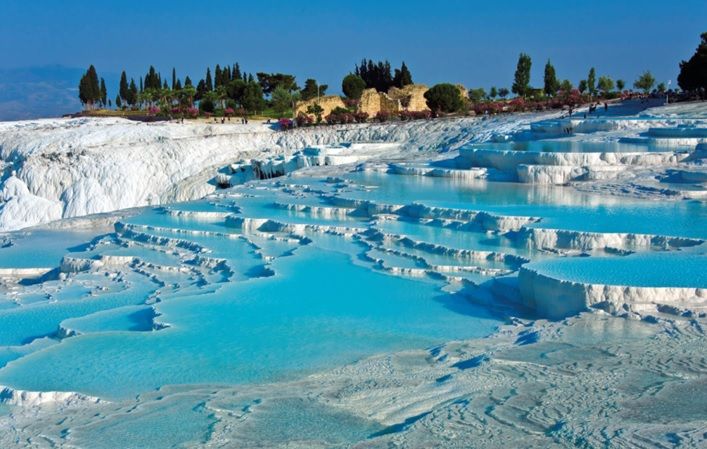 The Travertines of Pamukkale