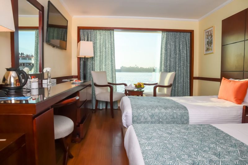Amwaj Nile Cruise Cabin - Deluxe Accommodation on Nile Cruise Egypt