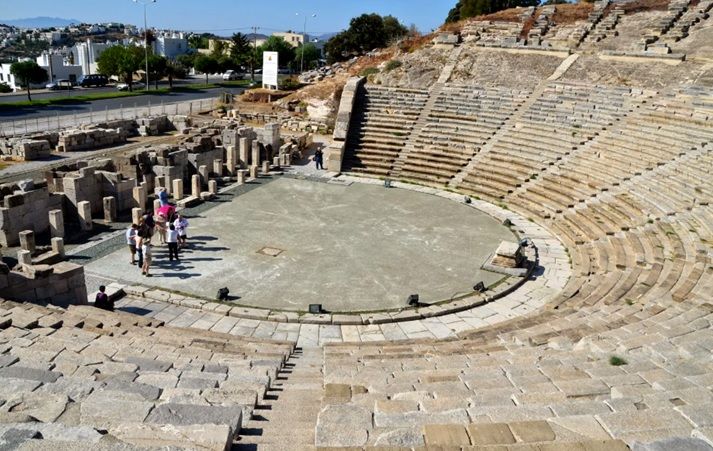 the Ancient Theater of Halicarnassus