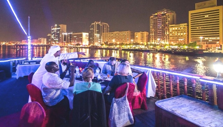 Dubai Creek Cruise Dinner