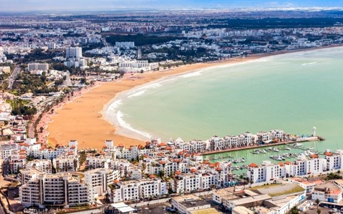 Agadir from Agadir Port