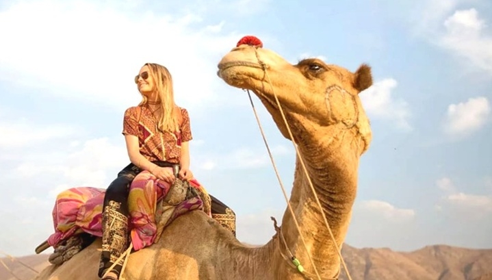 camel ride abu dhabi