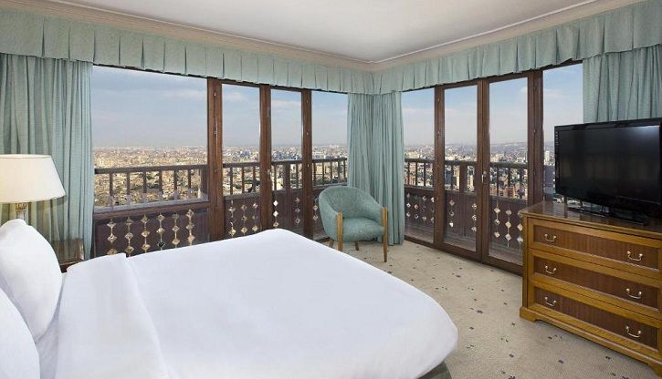 Cairo World Trade Center Hotel Room