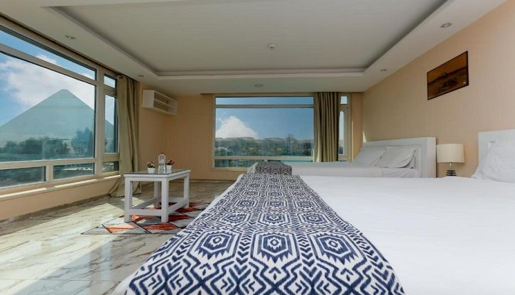 Turquoise Pyramids View Hotel Room