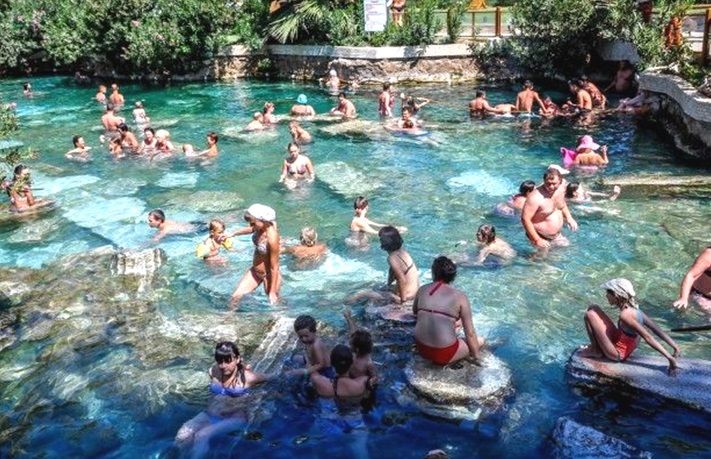 cleopatra’s hot spring pool