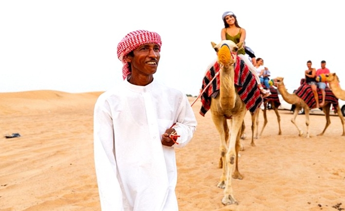 camel ride Dubai