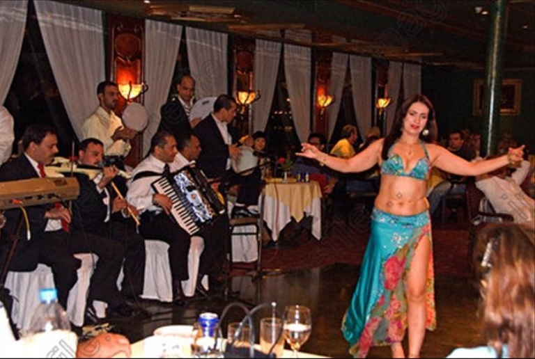Belly Dancer at Dinner Cruise