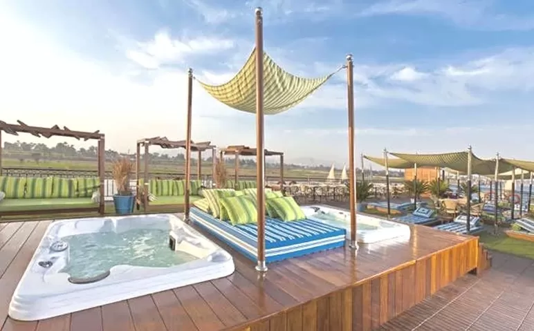 Mayfair Nile Cruise Sun Deck Views