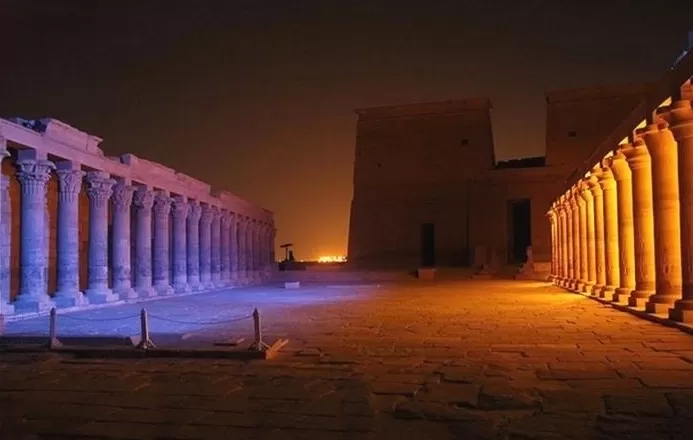 Philae Temp Sound and Light Show