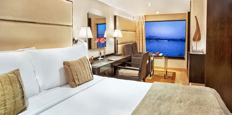 Oberoi Zahra Luxury Nile Cruise Cabin – Elegant Comfort with Modern Amenities