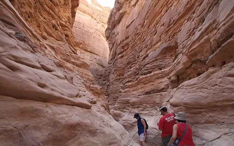 Coloured Canyon from Sharm