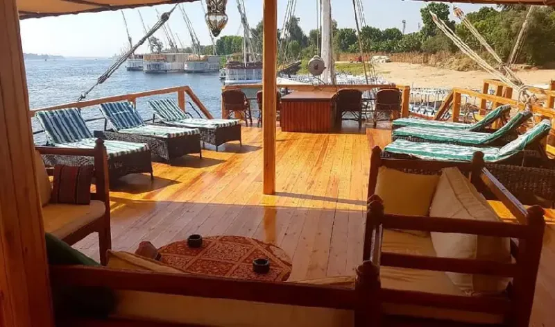 Experience Luxury Sailing on the Elegant Nile Dahabiya Nuun