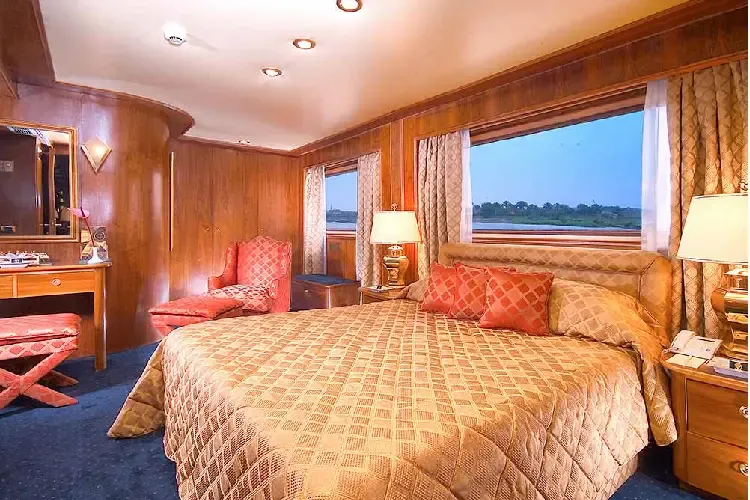 Luxurious Cabin on MS Salacia Nile Cruise – Comfort & Style