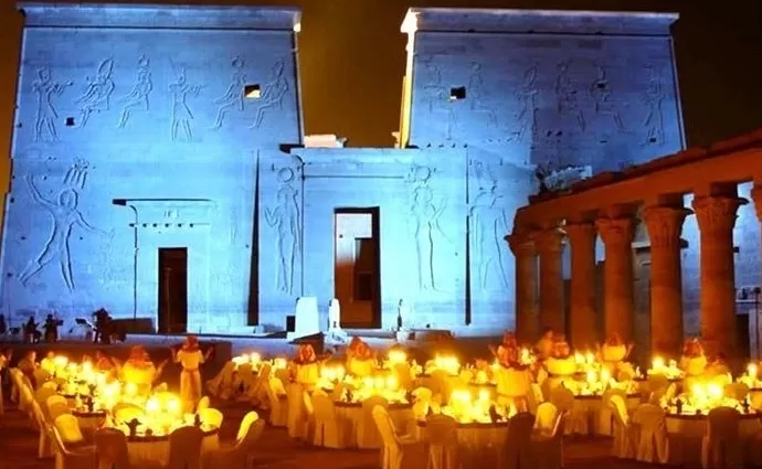 Sound and Light Show at Philae Temple