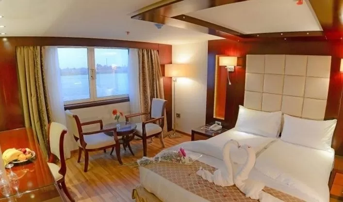 Blue Shadow Nile Cruise Cabin
