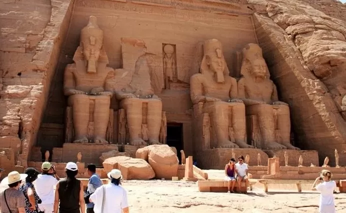 The Temple of Abu Simbel