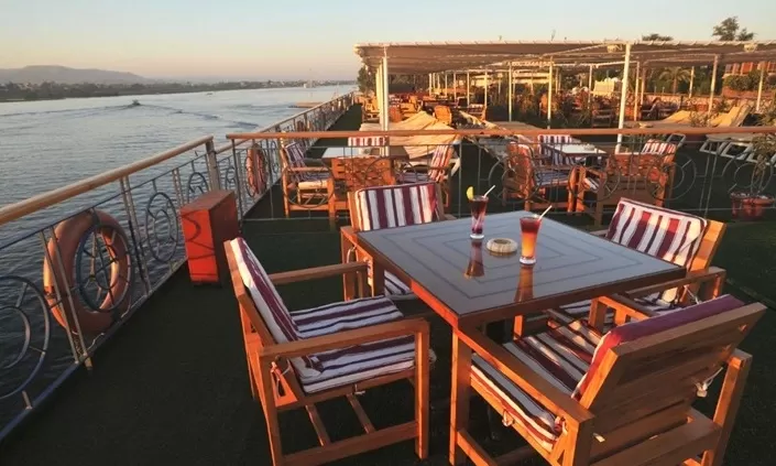 Stunning Sundeck Views on Nile Cruise Royal Esadora