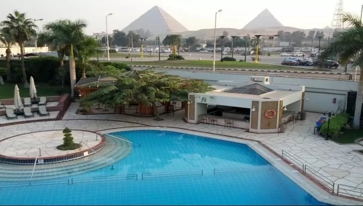 Mercure Cairo Le Sphinx Hotel Pool Mercure Cairo Le Sphinx Hotel Pool