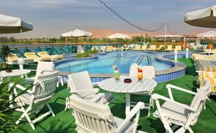 Spacious Sundeck aboard Sonesta Moon Nile Cruise